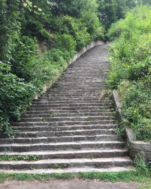 « L’escalier de la mort »