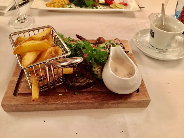 « Un repas délicieux à l’hôtel »