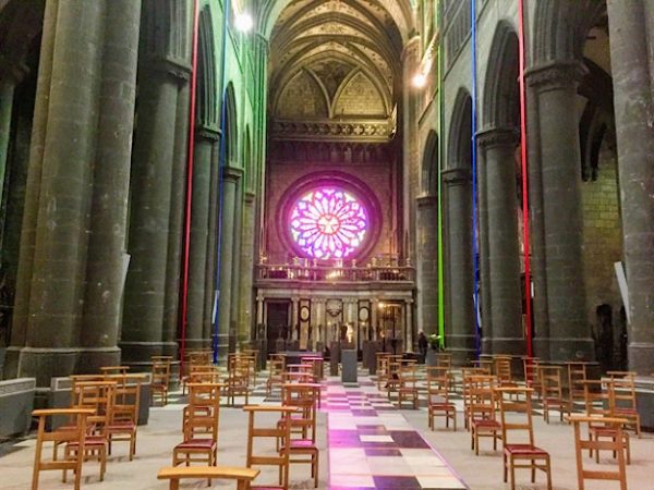 « La rosace de la collégiale »