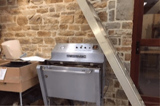 « Une machine à emballer le café chez Jean-Luc Mossiat »