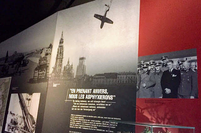 « Photos de la prise d’Anvers dans le Bastogne War Museum  »