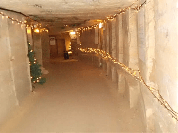 « Des tunnels dans la grotte de velours  »