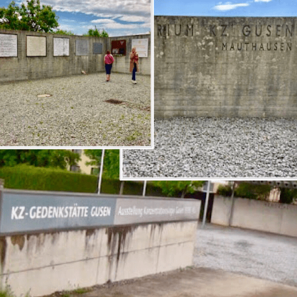 « le mur d’enceinte du ca.p de Gusen »