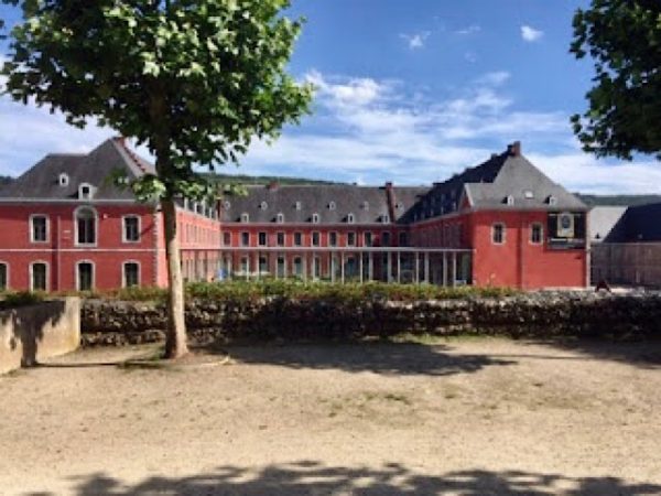 « Vue sur l’abbaye de Stavelot »
