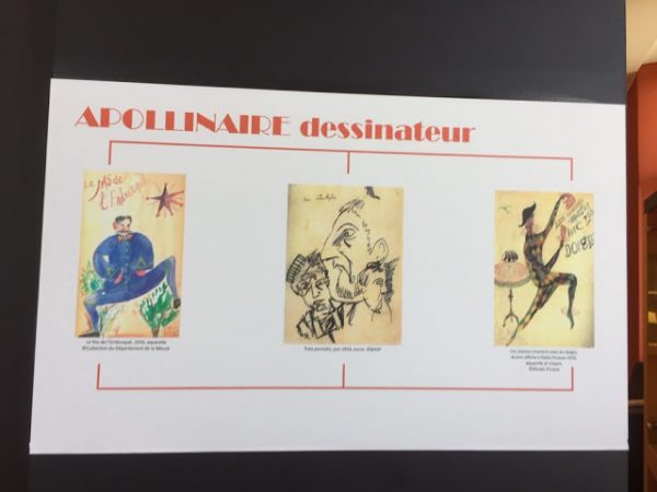 « Des aquarelles peintes par Apollinaire »