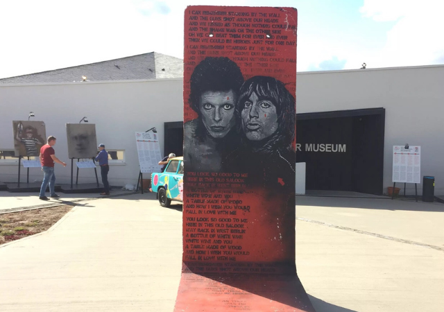 « Une œuvre de Jeff Aérosol à Bastogne »