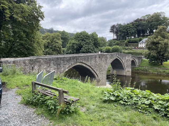 « Le pont de la Poulie à Bouillon »