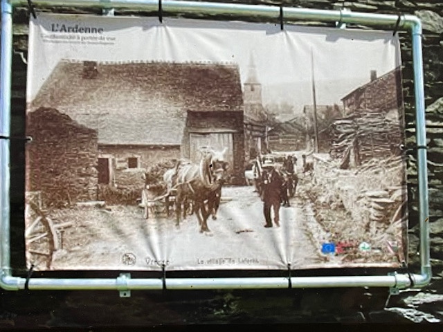 « Un panneau explicatif à Laforêt »