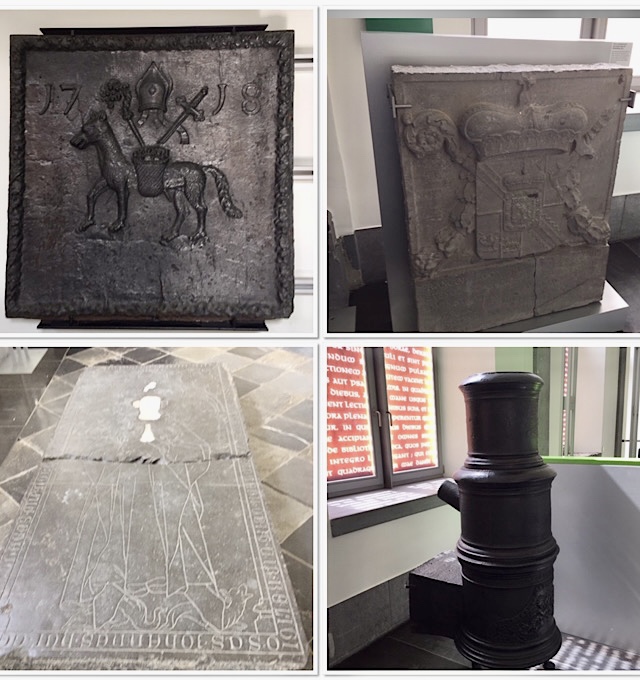 « Des plaques de cheminée dans l’abbaye de Stavelot »