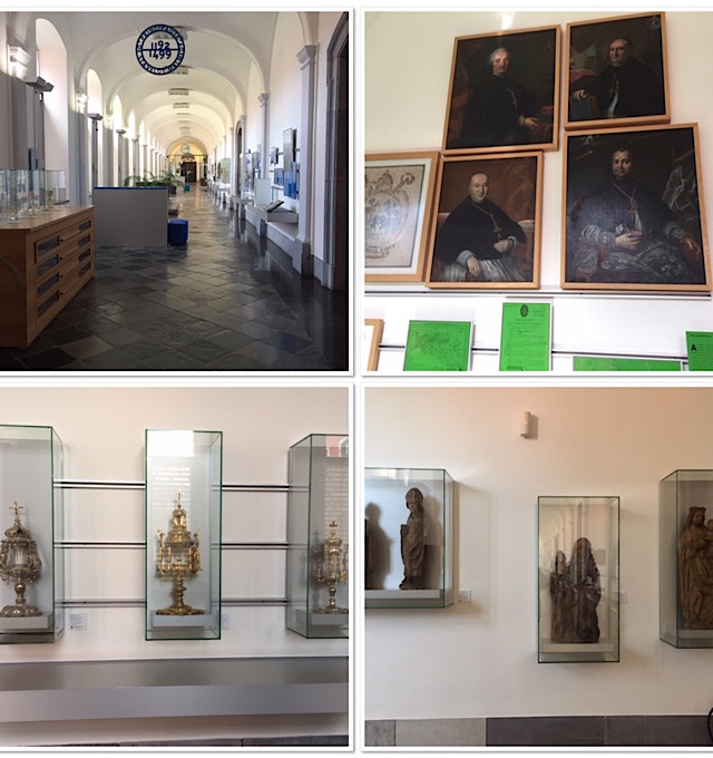 « Le cloître de l’abbaye de stavelot »