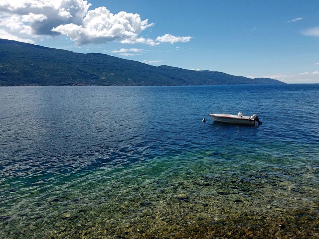 « Vue sur le lac de Garde en Italie »