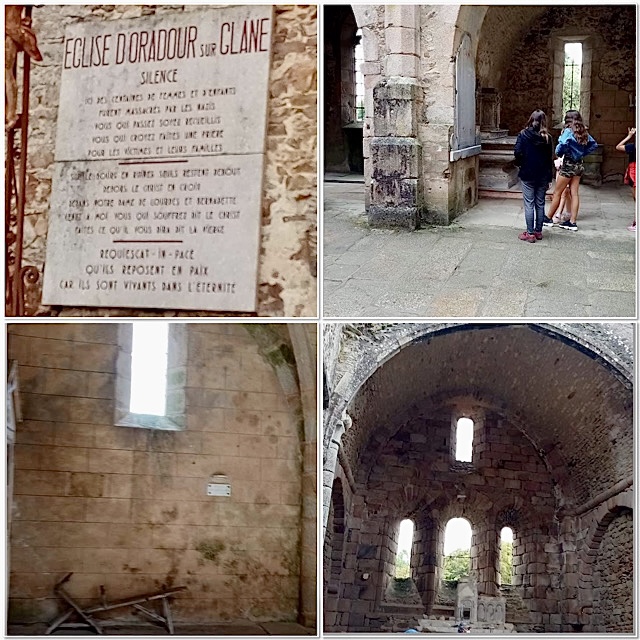 « L’église à Oradour-sur-Glane »