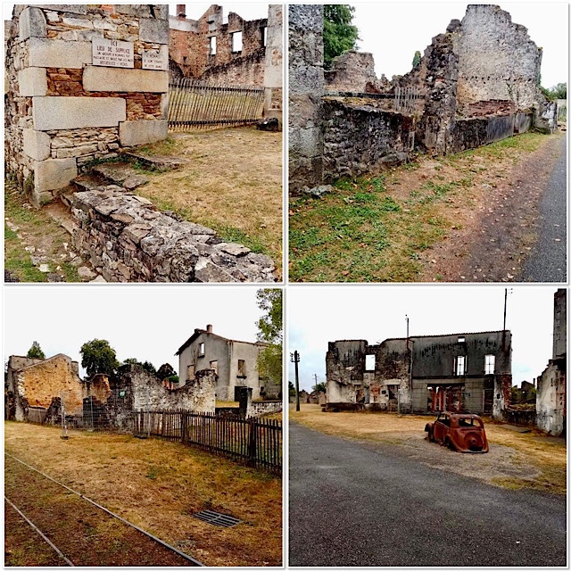 « Le village de Oradour-sur~Glane »